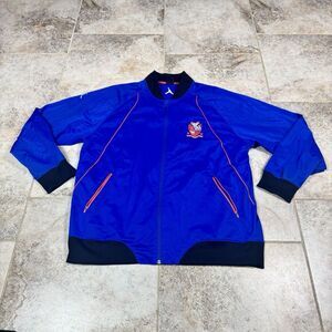 Air Jordan Carmelo Anthony Melo Track Jacket Men's Size 2XL Blue Full Zip NBA